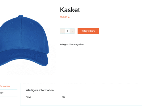 Enkelt produkt egenskaber 3